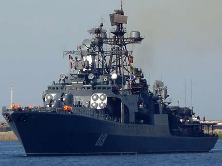 ПЛОВЕ У СЕВЕРНО МОРЕ: Бродови руске морнарице у Ламаншу