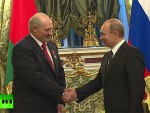 МОСКВА: Председник Путин одликаво орденом Александра Невског председника Лукашенка