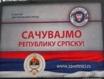 БЕОГРАД: „Заветници“ сутра почињу кампању „Сачувајмо Републику Српску“