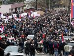 СРБИ ПРОТЕСТУЈУ НА КОСОВУ: Чекају нови Рачак и Маркале, па да нас окупирају