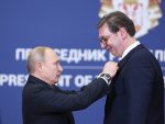 ПРИЗНАЊЕ ПРЕДСЕДНИКУ И СРБИЈИ: Путин уручио орден Вучићу