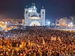 Више десетина хиљада грађана у Подгорици: Ми смо дјеца литија, народ икона, фреске су нам сјени