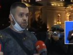 ДЕМОНСТРАНТ ЗА РТС: „Народ је овај умирати свикô, у смрти својој да нађе лека“