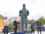ВЛАДАР, ВОЈСКОВОЂА, ВИТЕЗ: У Београду откривен споменик деспоту Стефану Лазаревићу