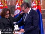 Србија одликовала Џонија Депа: Хвала вам, никада нећу изневерити ово поверење
