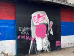 Вандализам у Београду: Оштећен мурал патријарха Павла