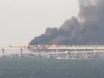 Кримске власти оптужиле Украјину за експлозију на Кримском мосту – Русија ће одговорити