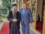 Додик разговарао у Београду са патријархом Порфиријем
