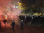Разишли се демонстранти после сукоба са полицијом испред скупштине Црне Горе