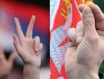 Антисрпска хистерија разбуктана и у Сарајеву: Забрањено дизање три прста!