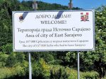 Поново постављена табла „Источно Сарајево, град 157.000 Срба који су морали напустити Сарајево“