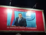 „Напад на председника РС је напад на сваког становника“: У Бањалуци билборди подршке Додику