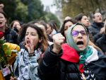 Европа на ногама због подршке Гази: Упркос забрани демонстранти на улицама, хапшења у Њујорку ВИДЕО