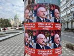 У центру Београда плакати подршке Лукашенку