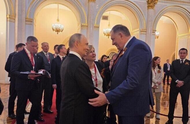 Додик са Путином: Српска може да рачуна на подршку Русије у одбрани Дејтонског мировног споразума