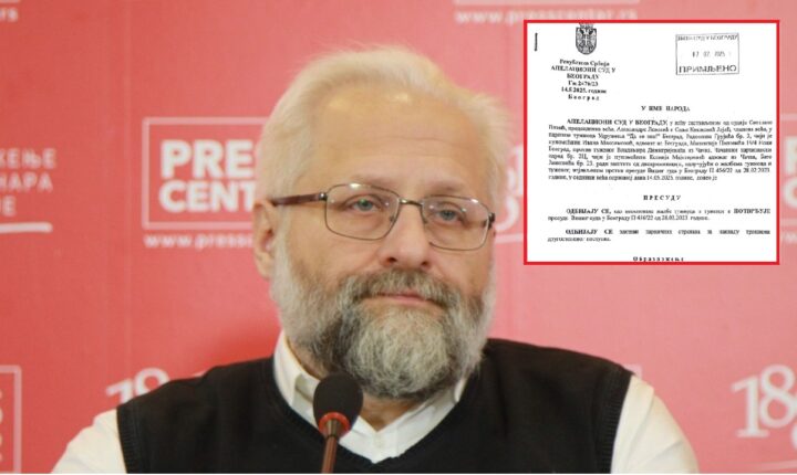 НА УВИД ЈАВНОСТИ: Коначна пресуда у „случају Димитријевић“ – Критика ЛГБТ није говор мржње