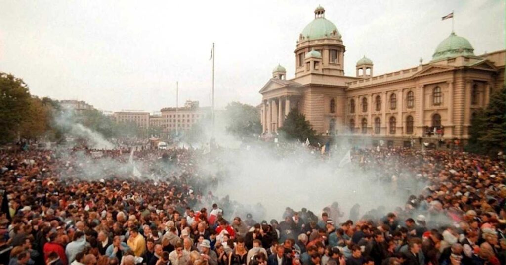 Годишњица 5. октобра – демонстрација којима је окончана владавина Слободана Милошевића